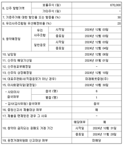 고려아연 유상증자 신주인수권2
